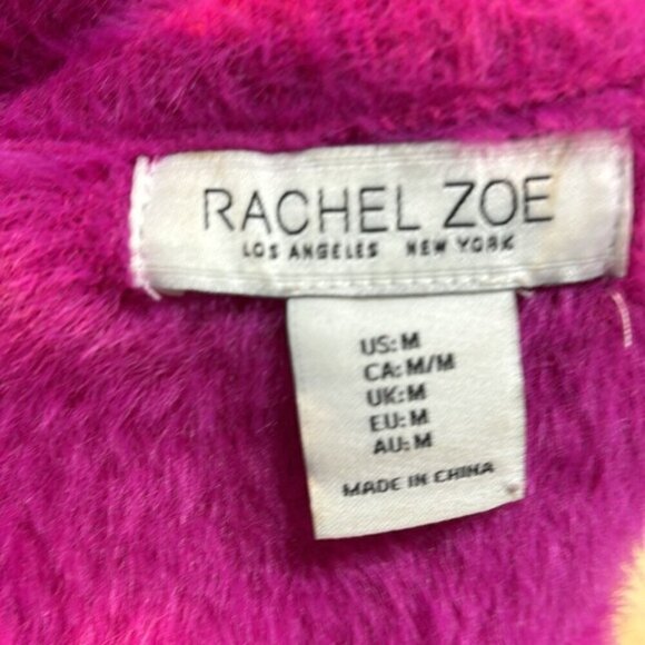 Rachel Zoe hot pink super soft pull-over sweater vest size medium NWOT - Picture 9 of 10